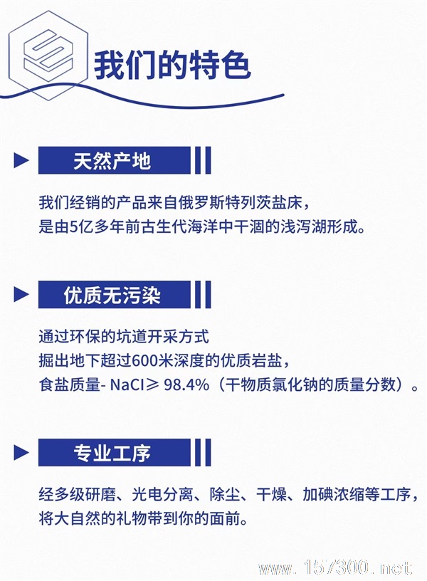 俄羅斯進口特級食用鹽
